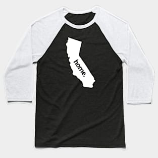 CALIFORNIA United States Home Maps T-Shirt DARK Baseball T-Shirt